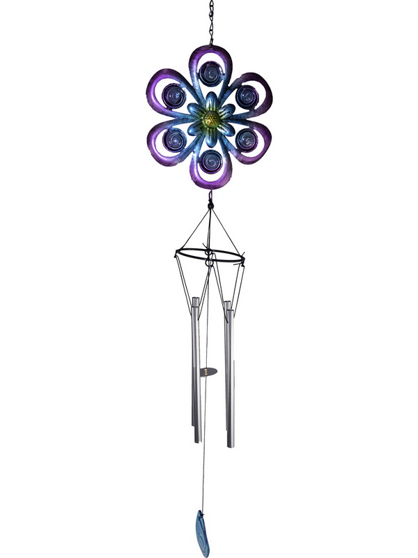 Metal Colourful Flower Wind Chime